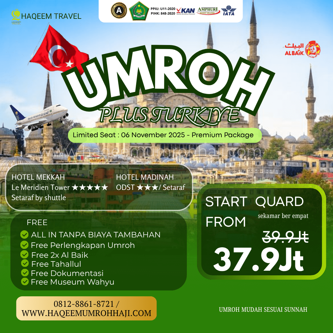 paket umroh plus turki
