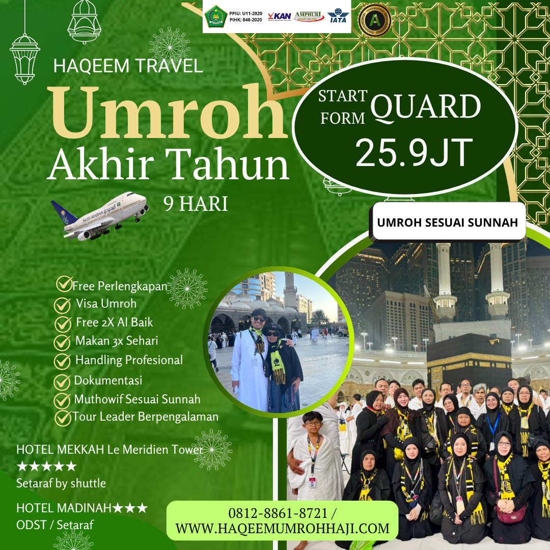 umroh akhir tahun 2025